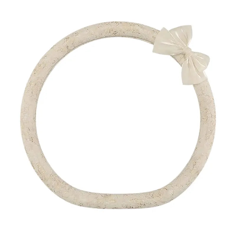 Lace Steering Wheel Cover 15 Inch Diameter Elegant Black with Large Cute Bow-Knot Design Aesthetic Car Interior Decoration Non-Slip Universal Fit for Women Men