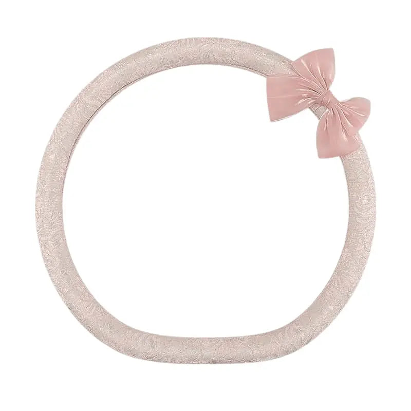 Lace Steering Wheel Cover 15 Inch Diameter Elegant Black with Large Cute Bow-Knot Design Aesthetic Car Interior Decoration Non-Slip Universal Fit for Women Men